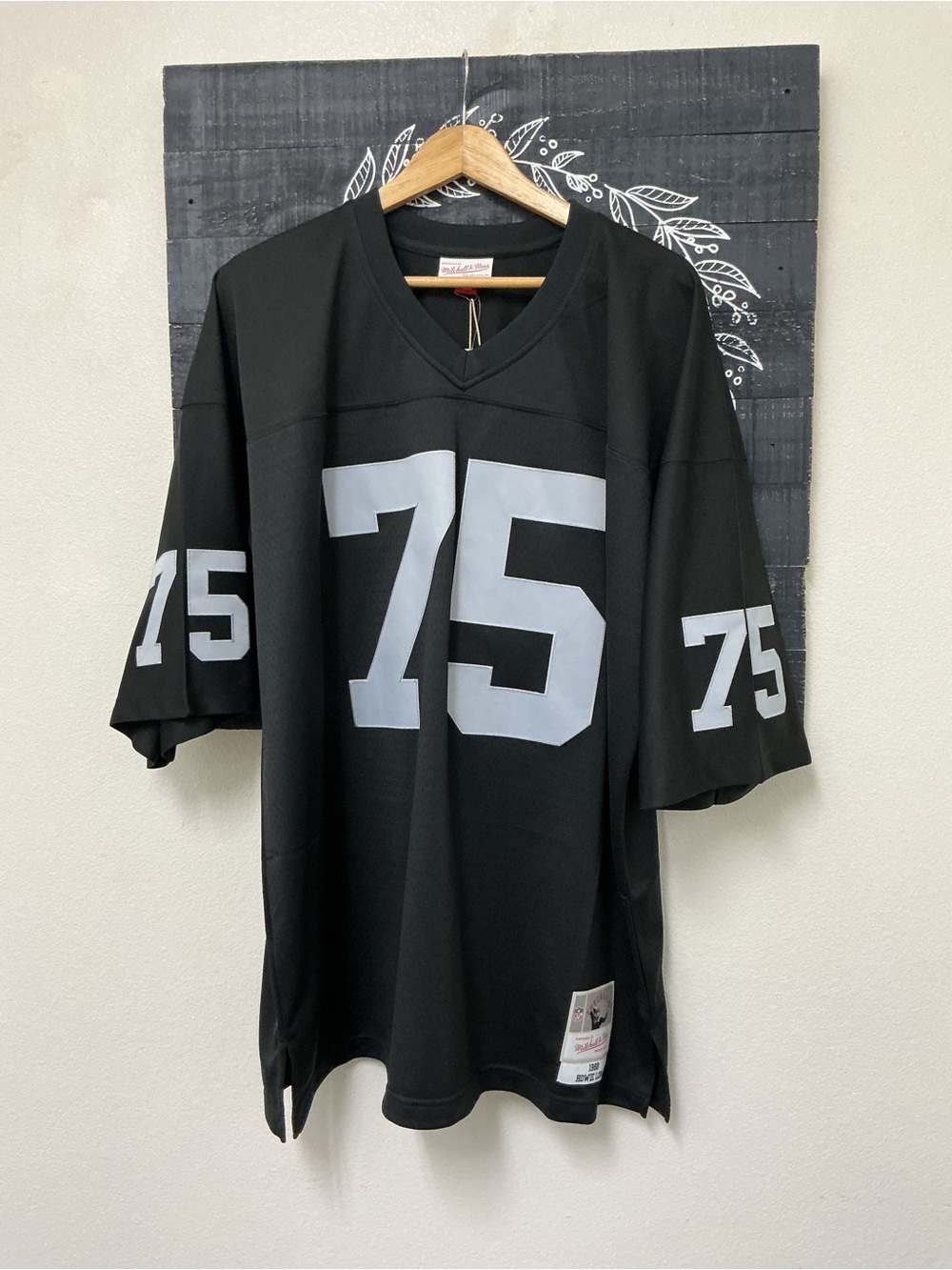 Howie Long 1988 Raiders Mitchell & Ness Black “NFL Legacy”Jersey #75 Men’s 2XL